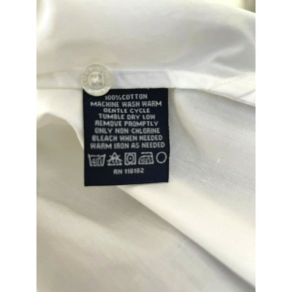 Harvard University Long Sleeve Button Down Shirt White Cotton Colony Women S-XL - Picture 7 of 7